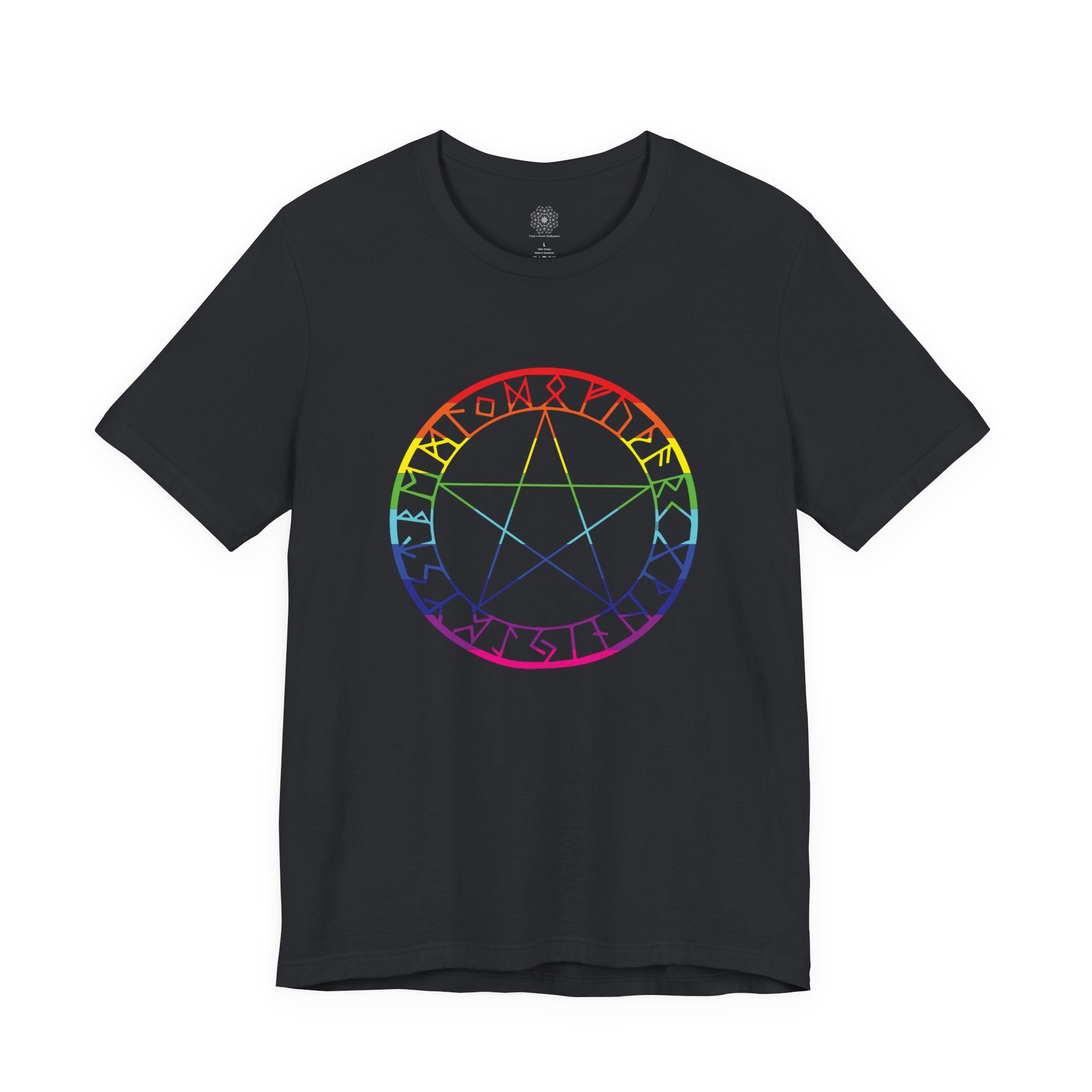 Spellcaster Unisex Tee - Rainbow Witch