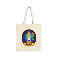 Suborbital Flight - Space Exploration Cotton Canvas Tote