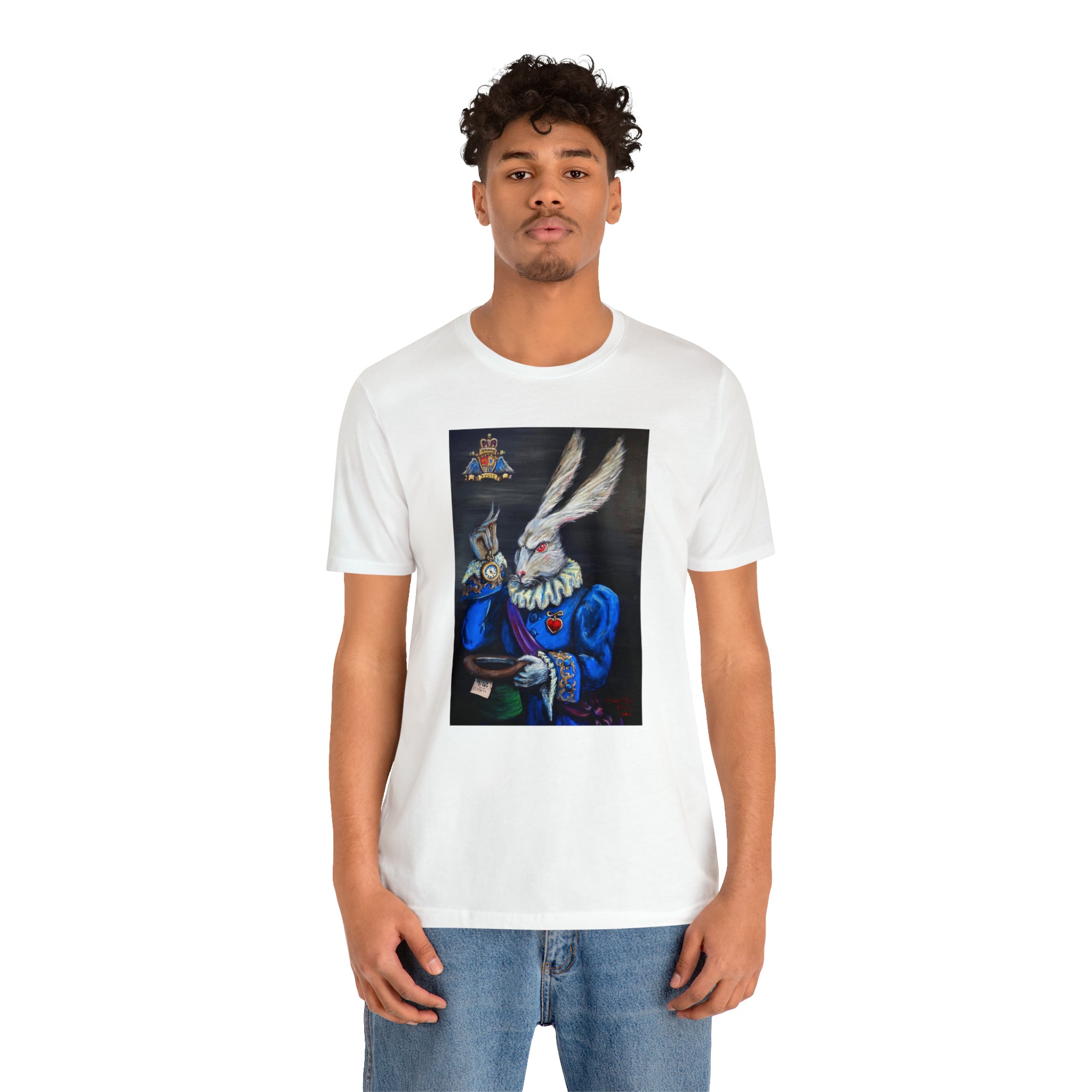 Scared & Alone Richard Lael's "It's Late" Unisex Gallery Tee