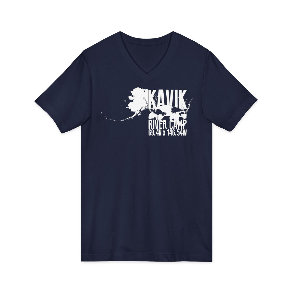Kavik River Camp V-neck Tee - Australia