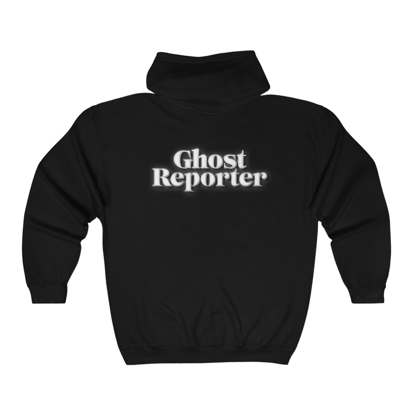 Ghost Report "Ghost Reporter" Unisex Heavy Blend™ Full Zip Hoodie