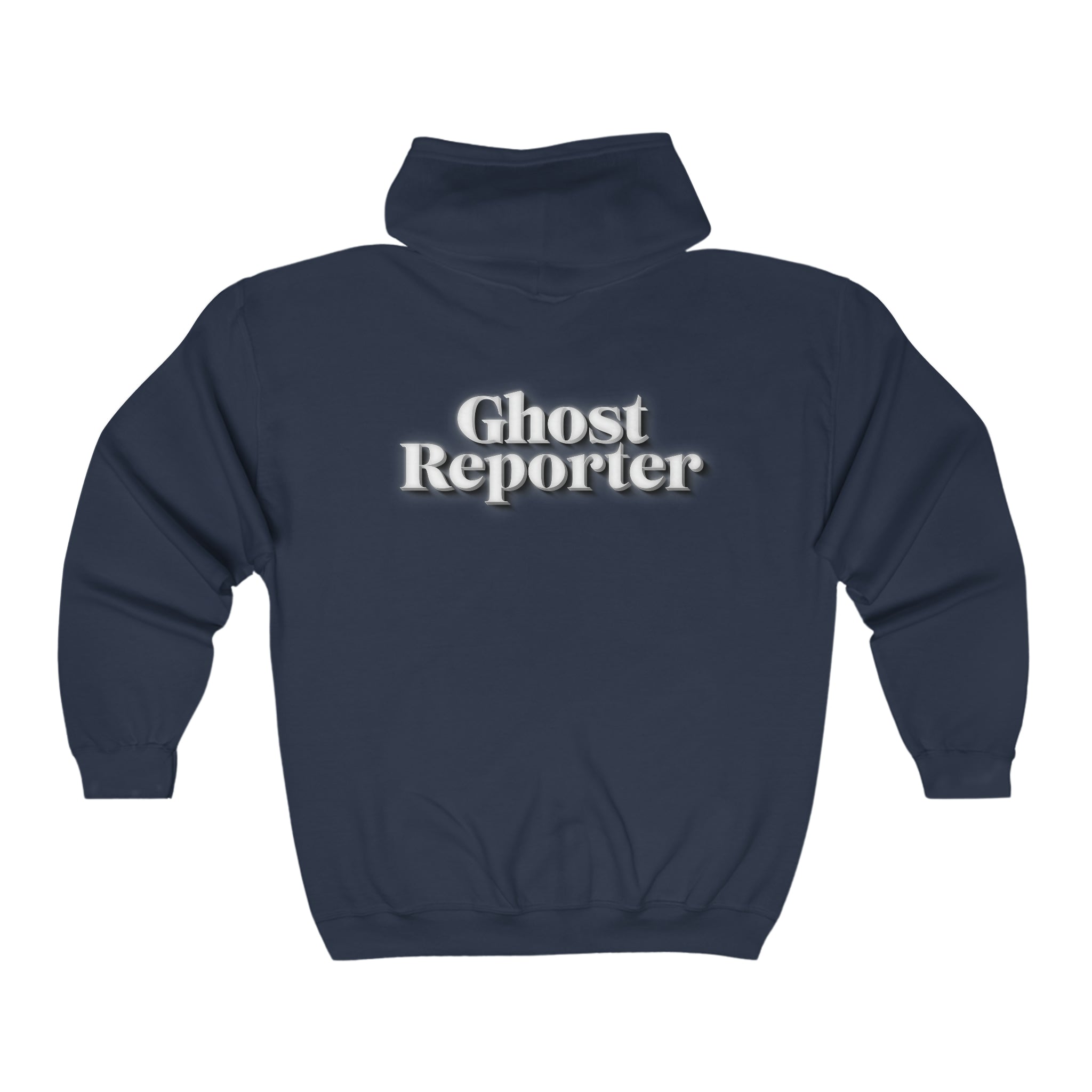 Ghost Report "Ghost Reporter" Unisex Heavy Blend™ Full Zip Hoodie