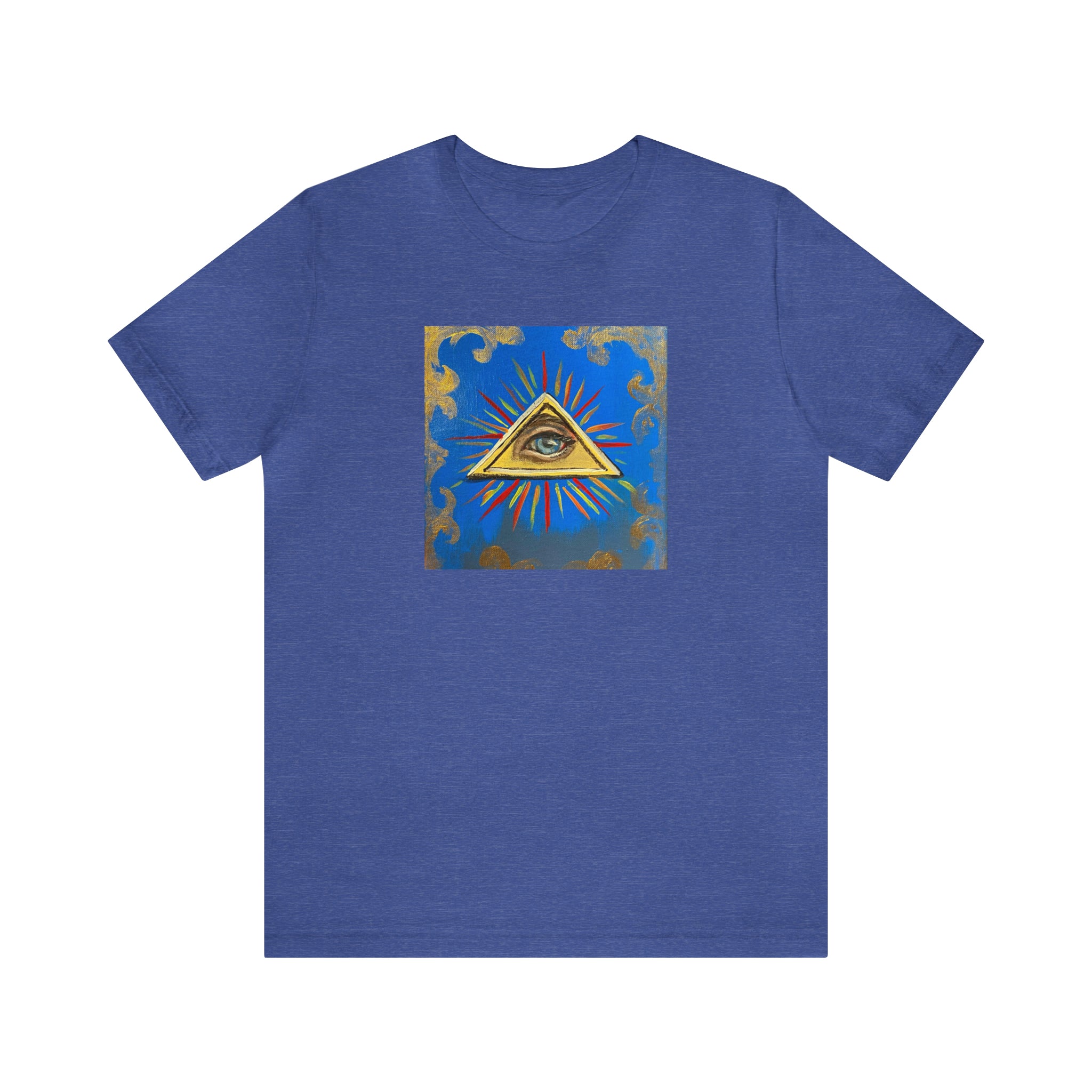 Scared & Alone Richard Lael's "All-Seeing Eye" Unisex Gallery Tee