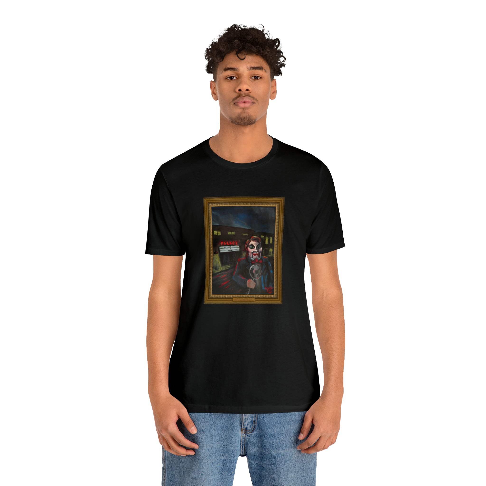 Scared & Alone Richard-Lael's  "The Palace Theater" Unisex Gallery Tee (Single Image)