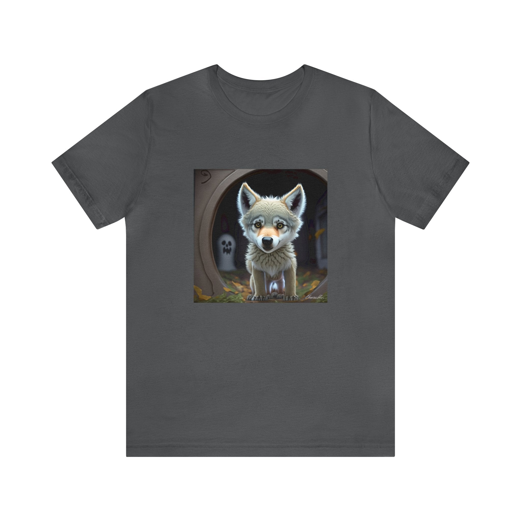 Are You There, Ghost? It’s Me, Wolf Unisex Jersey Short Sleeve Tee