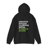 Ghosts & Clowns...& Scared & Alone Zip Hoodie