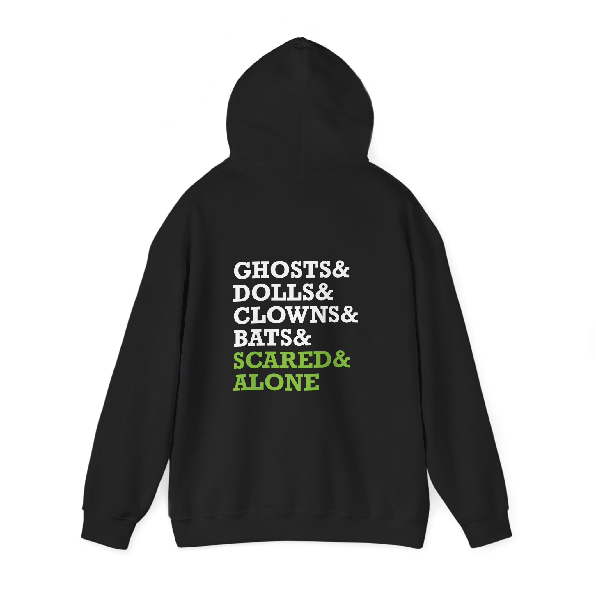 Ghosts & Clowns...& Scared & Alone Zip Hoodie