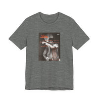 Caffeine Magazine: Poetry, Fiction, Art, Friction. Issue #2 Cover Art Unisex Jersey Short Sleeve Tee