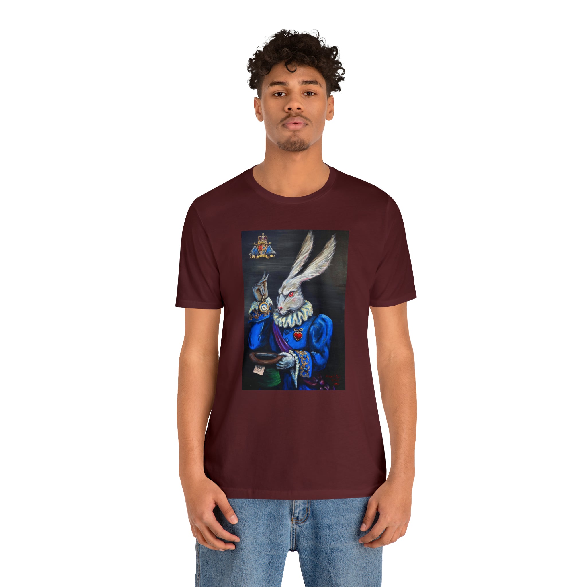 Scared & Alone Richard Lael's "It's Late" Unisex Gallery Tee