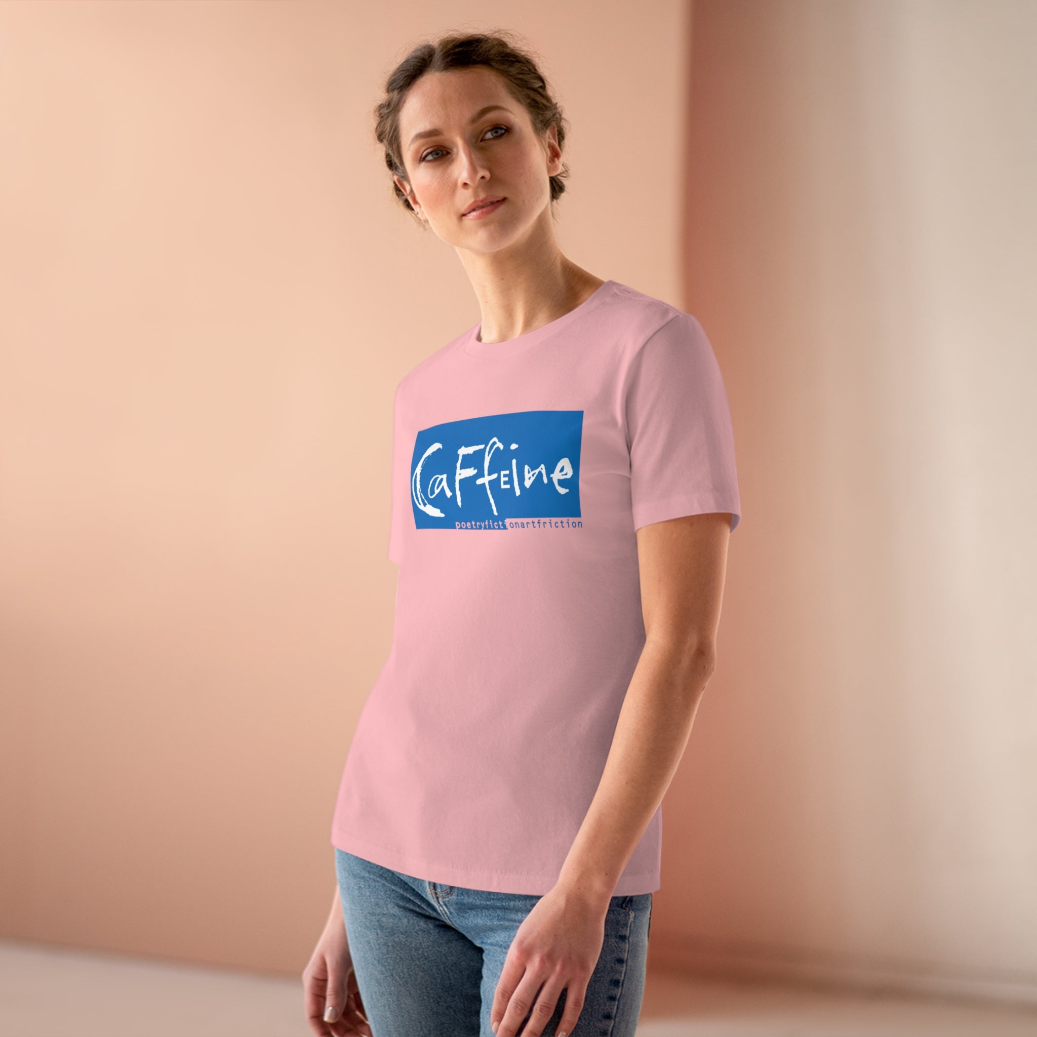 Caffeine Side 1 Women's Premium Tee