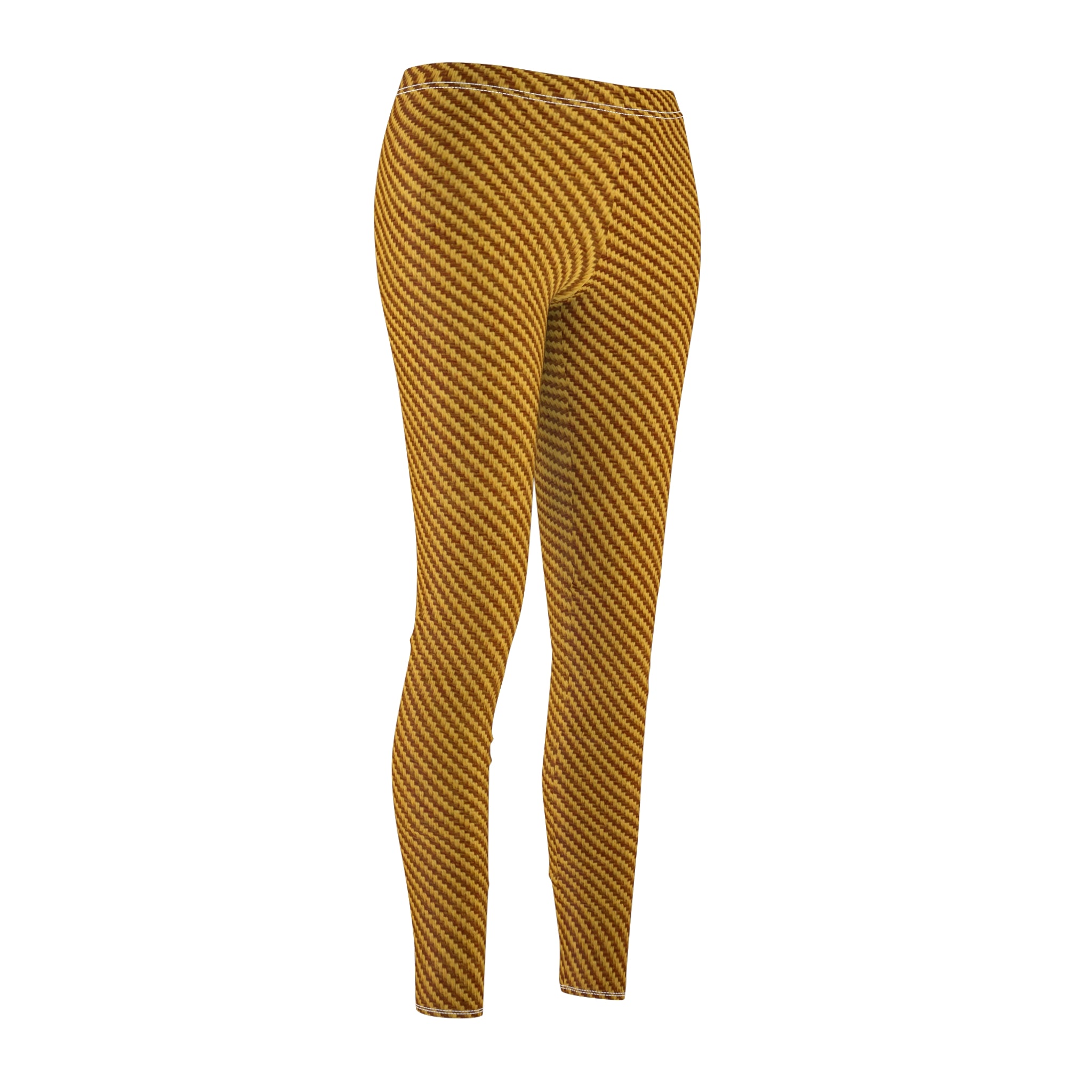 Gold Music Tweed Women's Casual Leggings