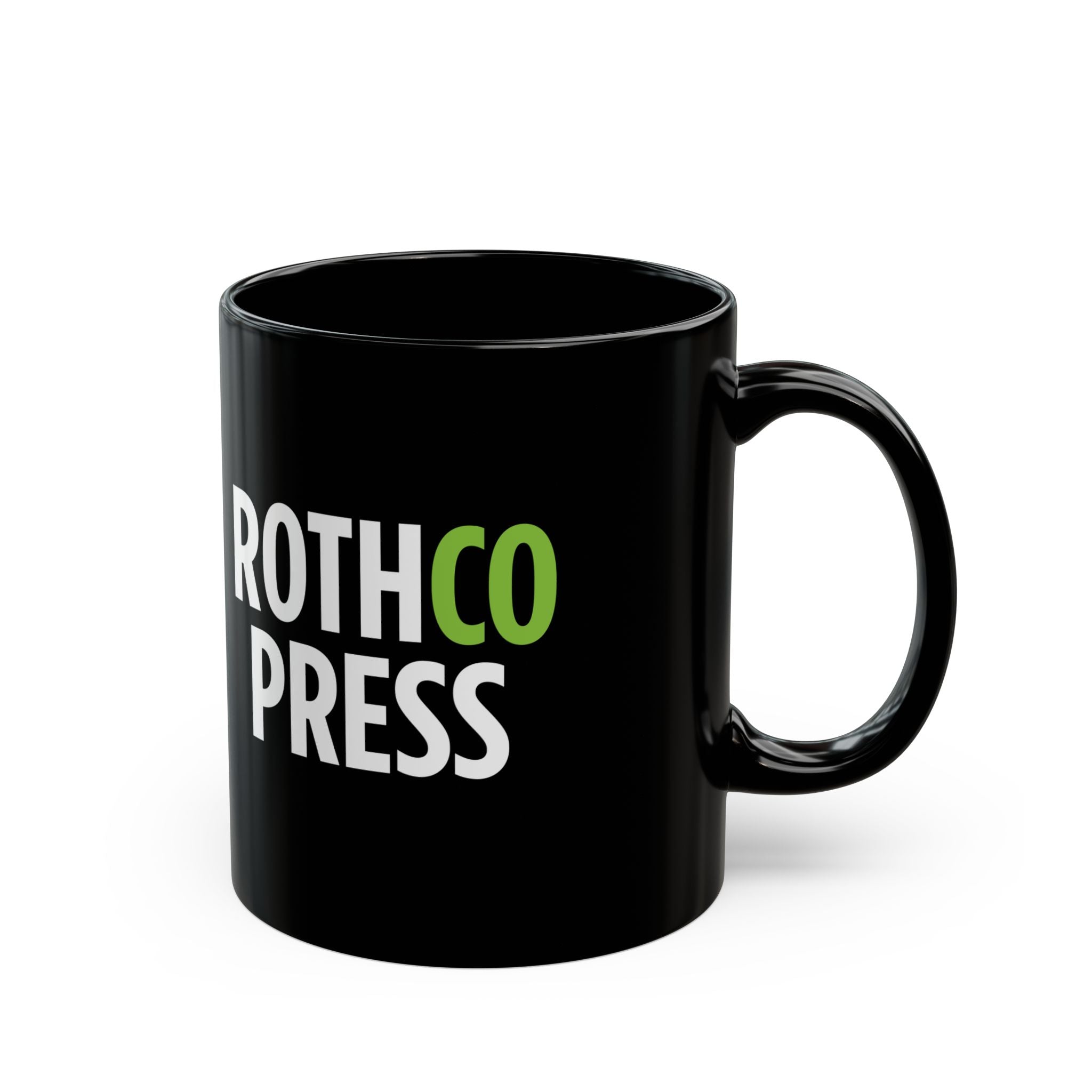 Rothco Press 11oz Black Mug