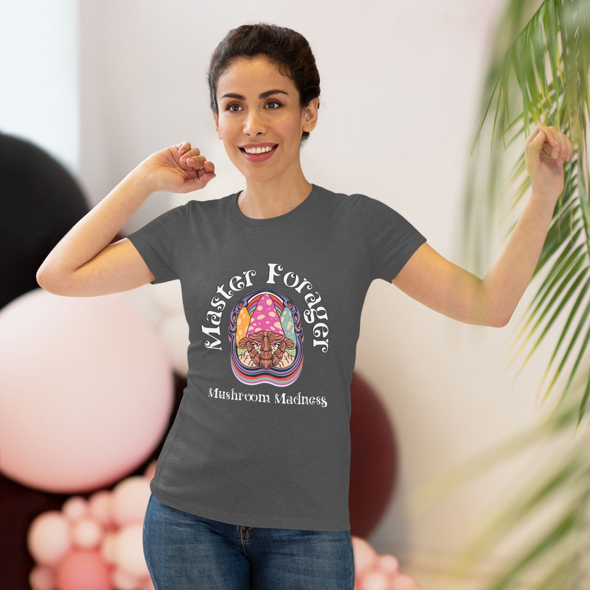 Master Forager "Mushroom Madness" World Tour Women's Triblend Tee
