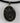 Fossil Ammonite Pyrite & 925 Silver Black Leather Necklace