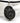 Fossil Ammonite Pyrite & 925 Silver Black Leather Necklace