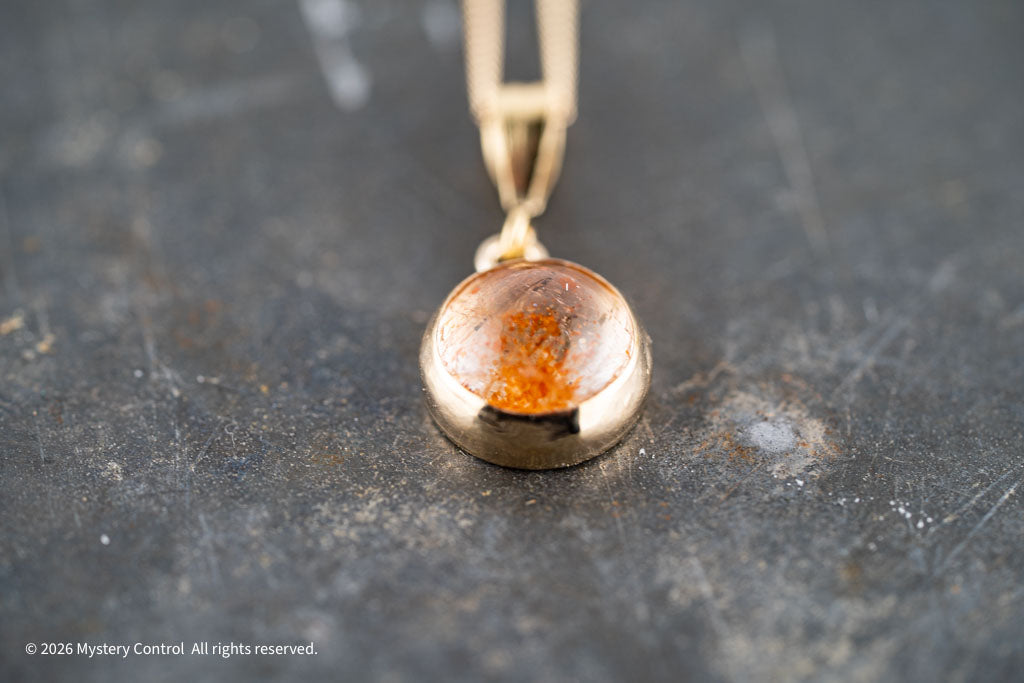 Claw Marks 10MM Sunstone Necklace