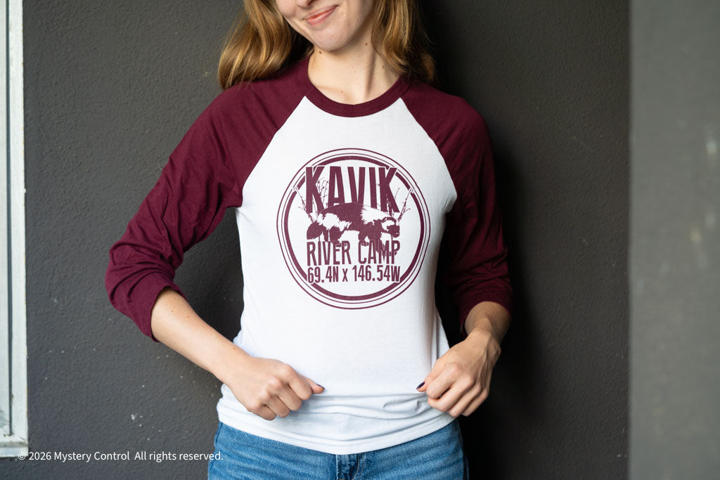 Original Kavik River Camp Baseball Tee