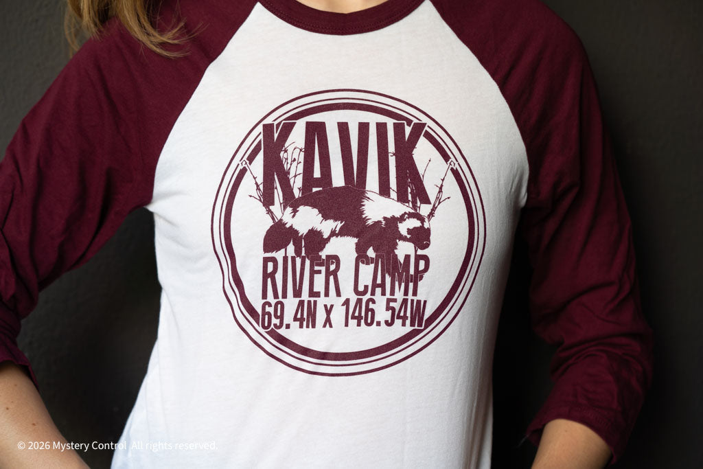 Original Kavik River Camp Baseball Tee