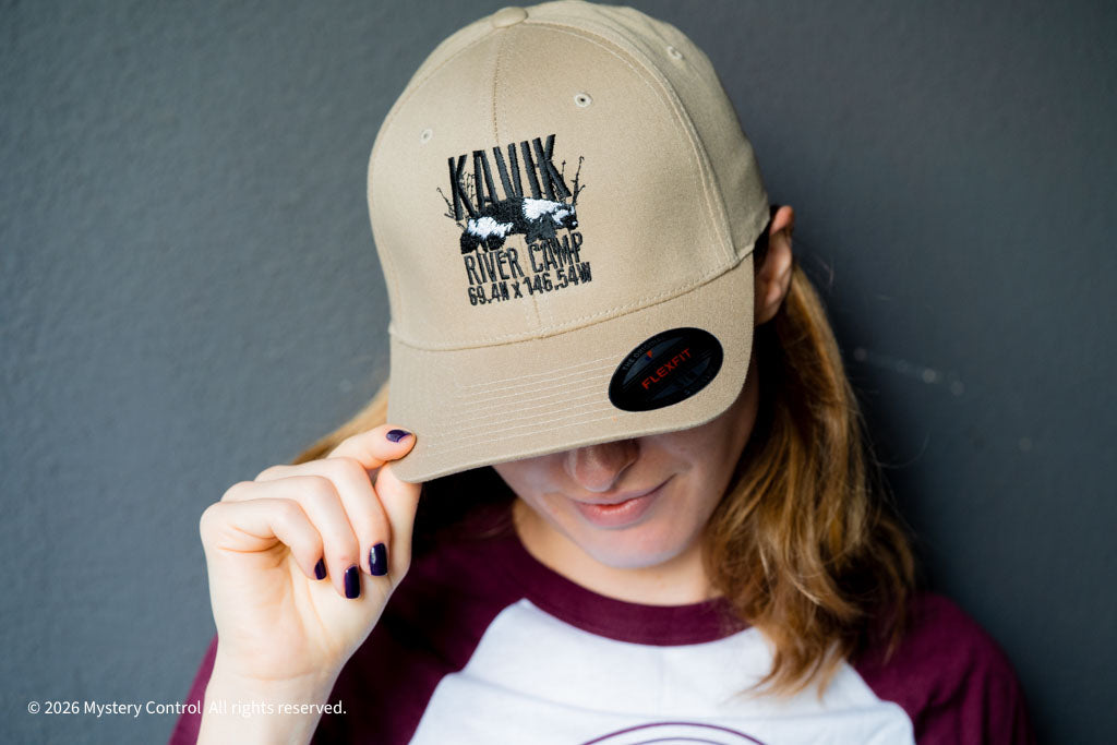Kavik River Camp Wolverine Logo Baseball Cap