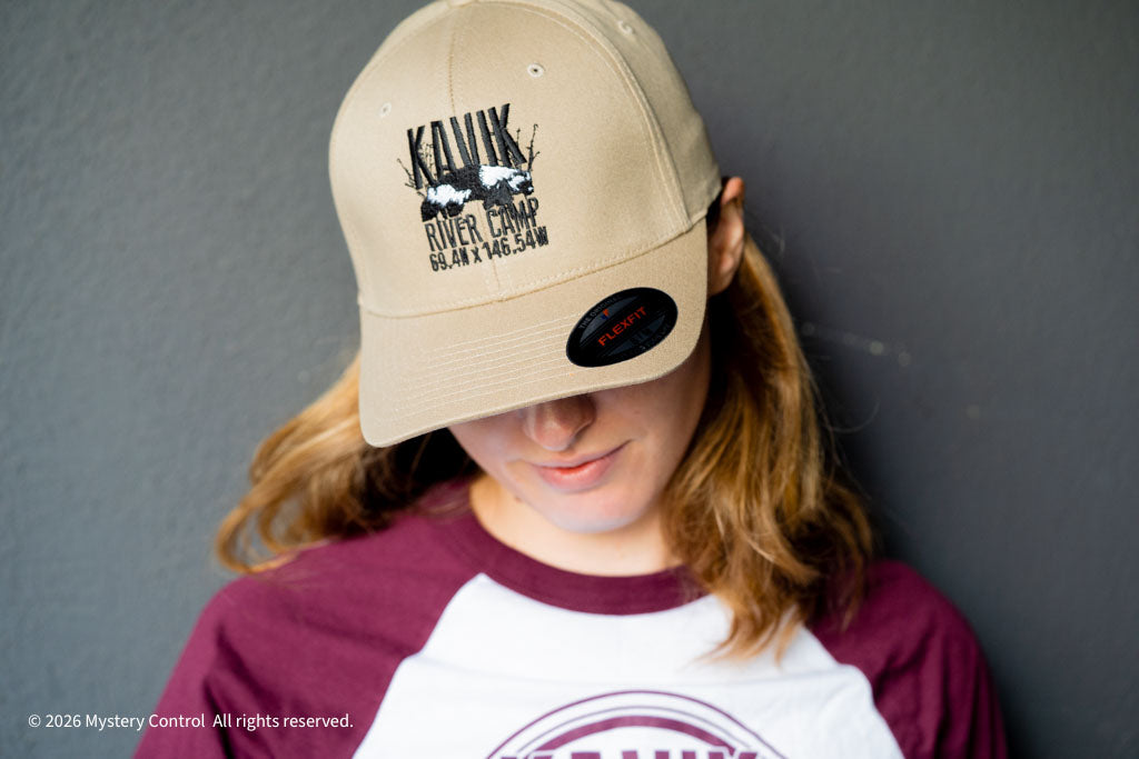Kavik River Camp Wolverine Logo Baseball Cap