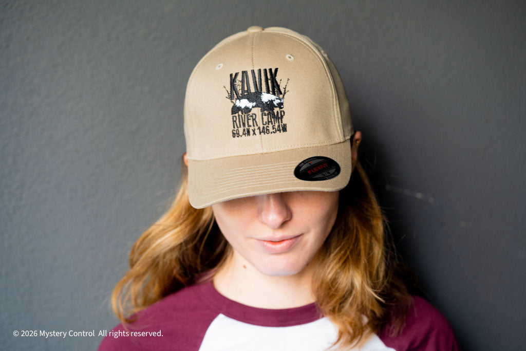 Kavik River Camp Wolverine Logo Baseball Cap