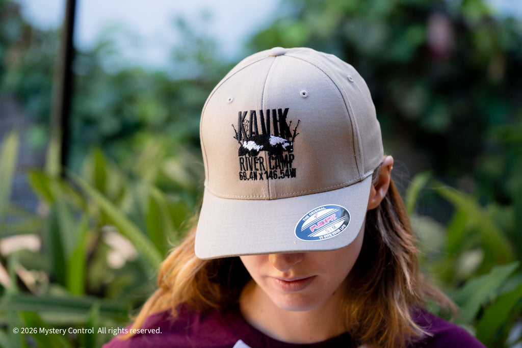 Kavik River Camp Wolverine Logo Baseball Cap
