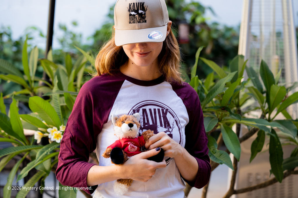 Slinky the Fox Plushie w/ Kavik River Camp Tee