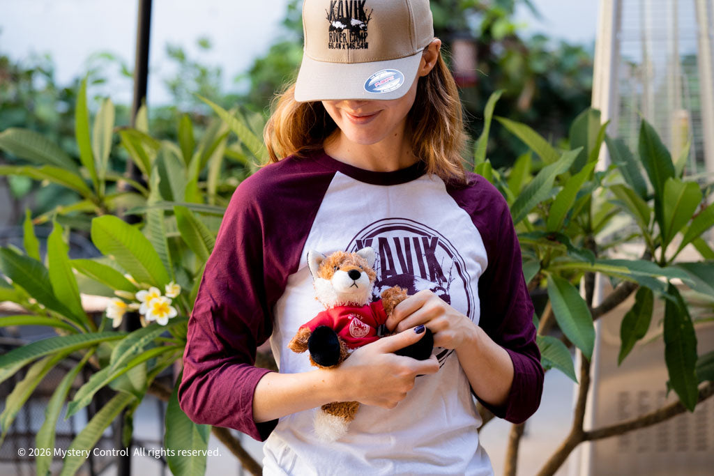 Slinky the Fox Plushie w/ Kavik River Camp Tee