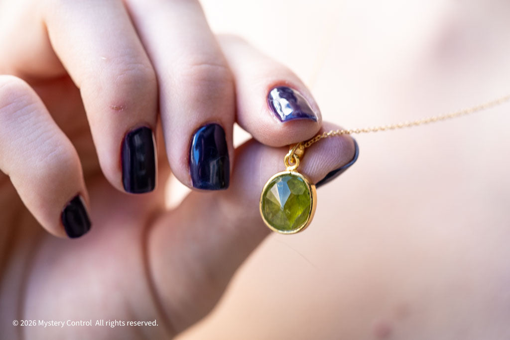 Peridot "Cleopatra" Pendant Necklace