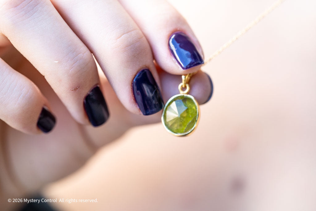 Peridot "Cleopatra" Pendant Necklace