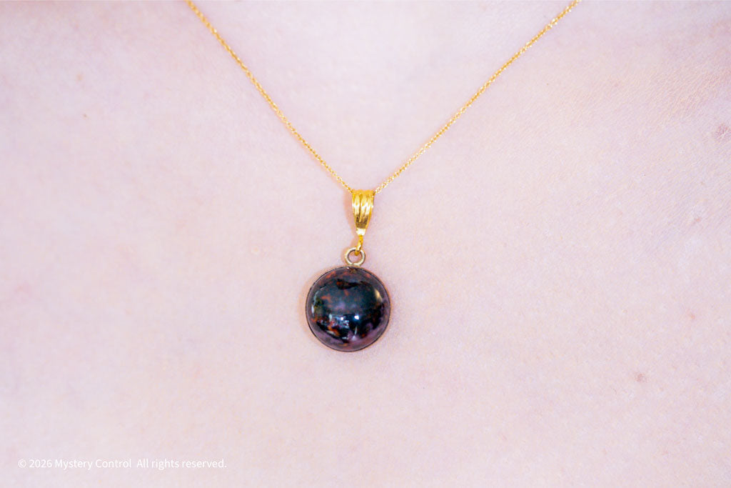 Bloodstone & 14K Gold-filled Charm