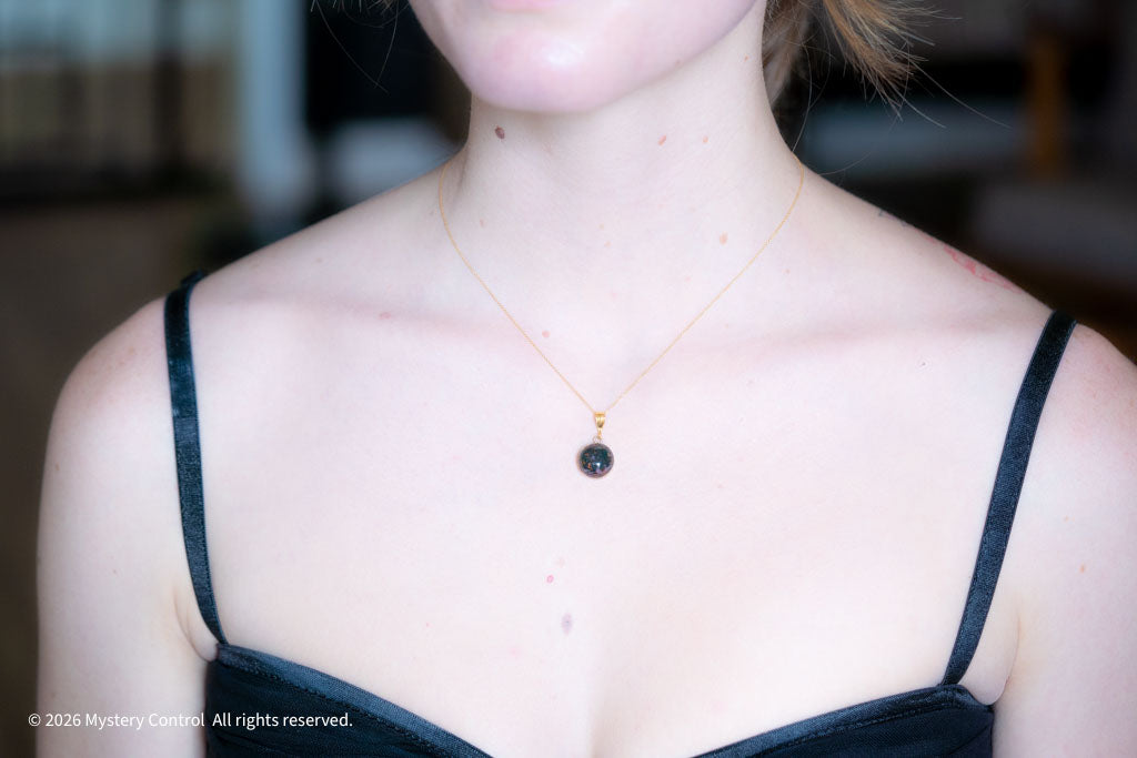 Bloodstone & 14K Gold-filled Charm