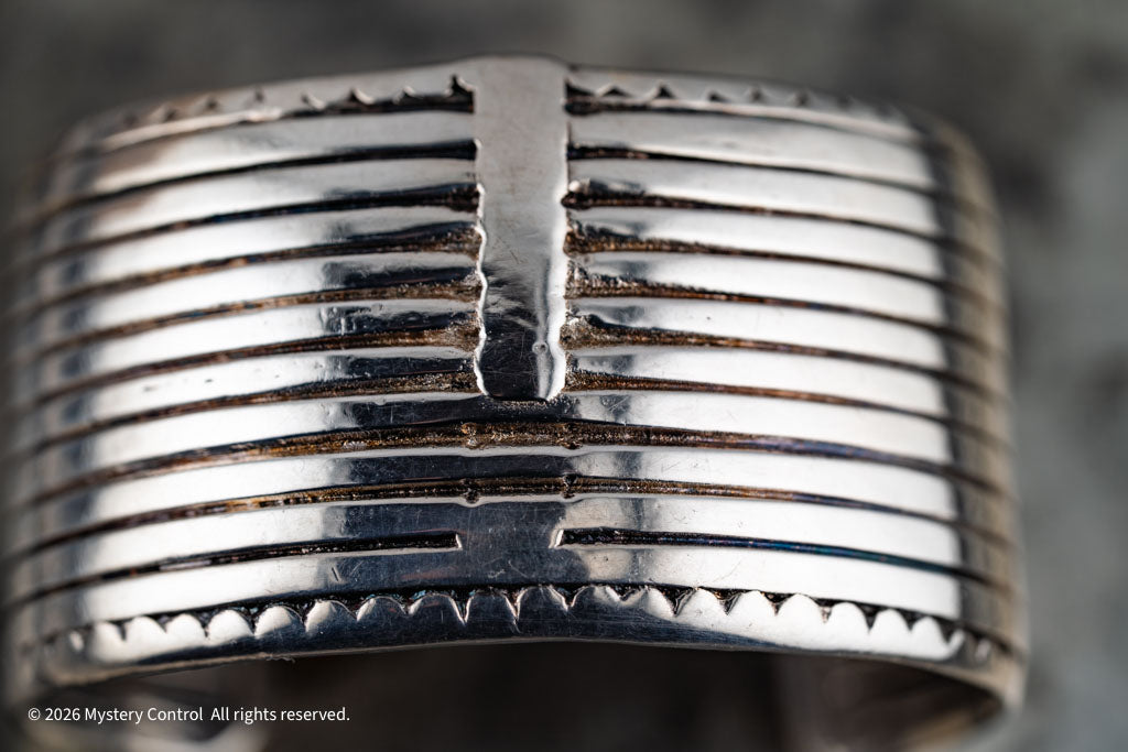 Ralph Lauren RL Cuff in Sterling Silver