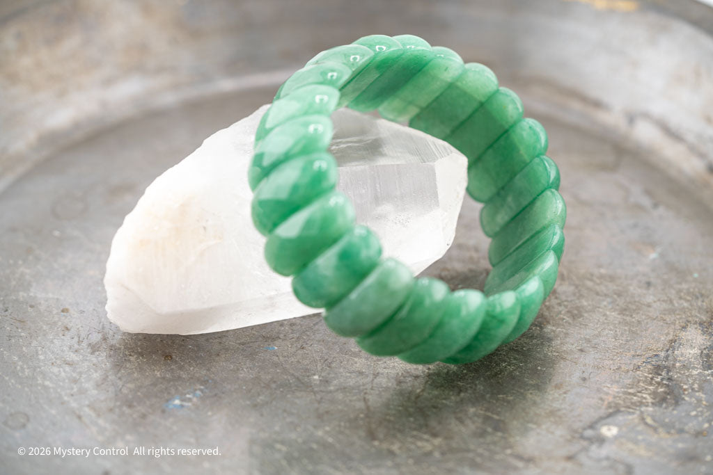 Aventurine Bangle Bracelet