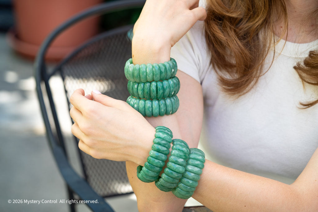 Aventurine Bangle Bracelet