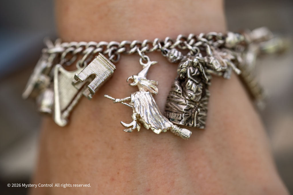 English Girl's 1960s Grand Tour Charm Bracelet