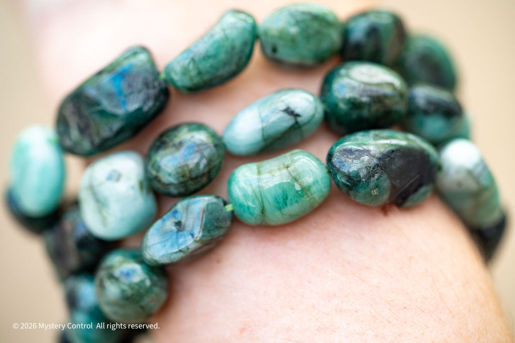 Polished Emerald Bracelet