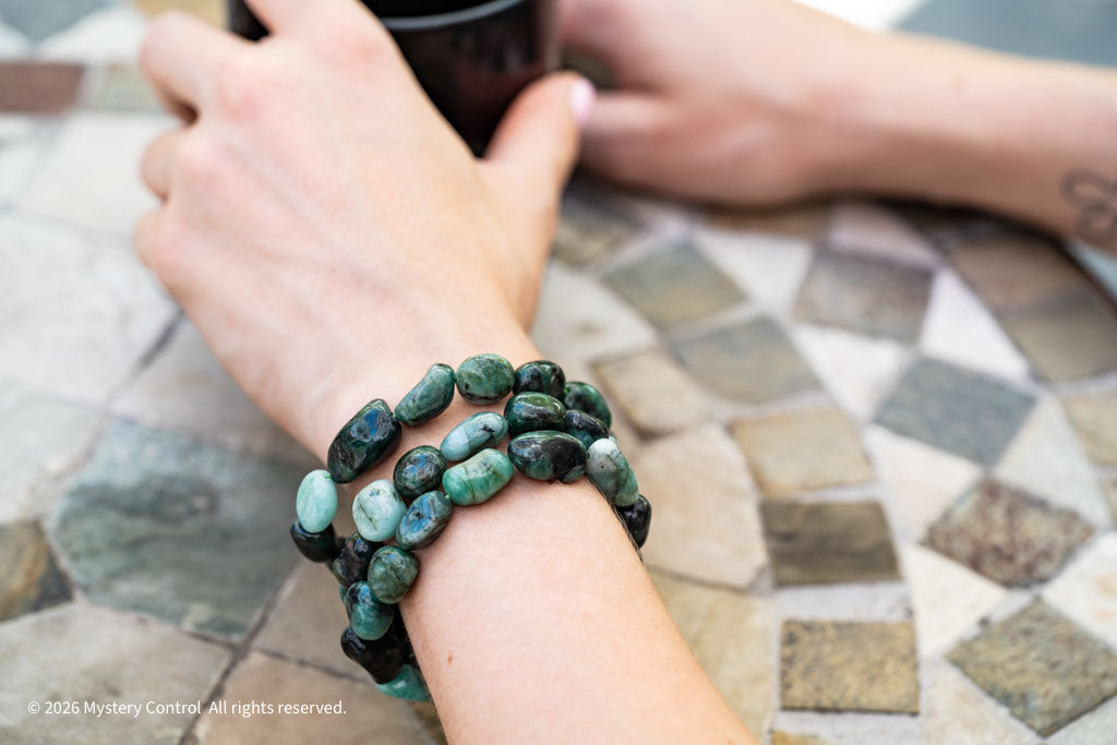 Polished Emerald Bracelet