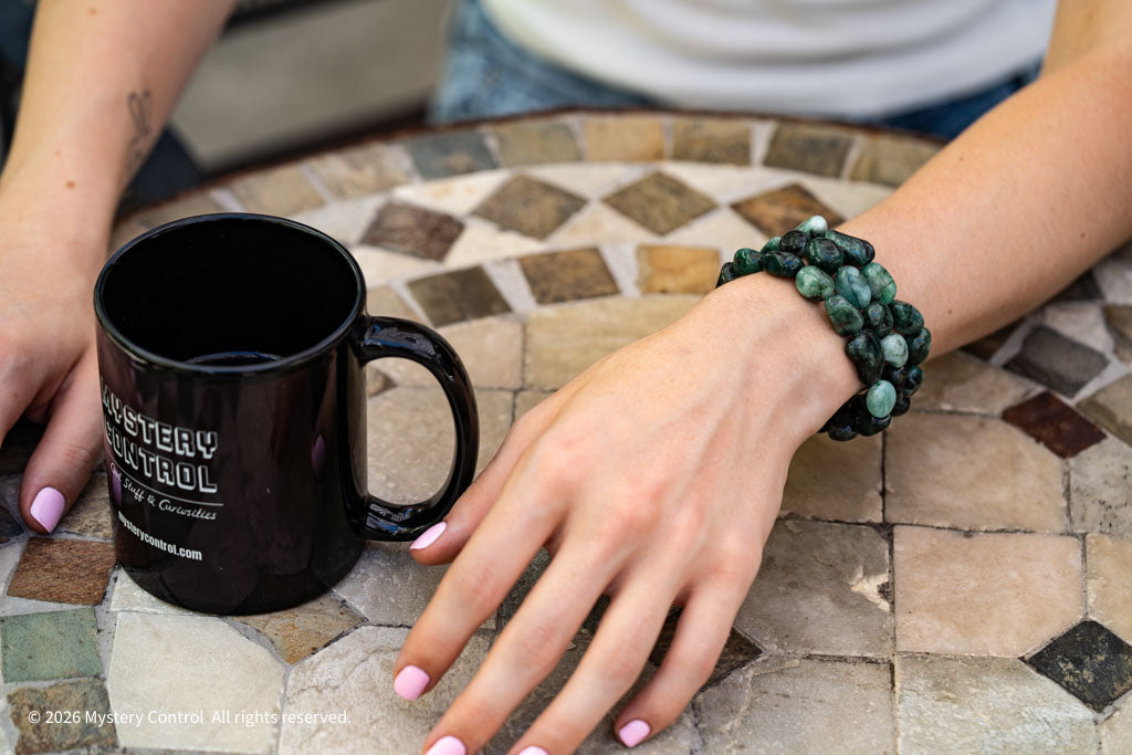 Polished Emerald Bracelet