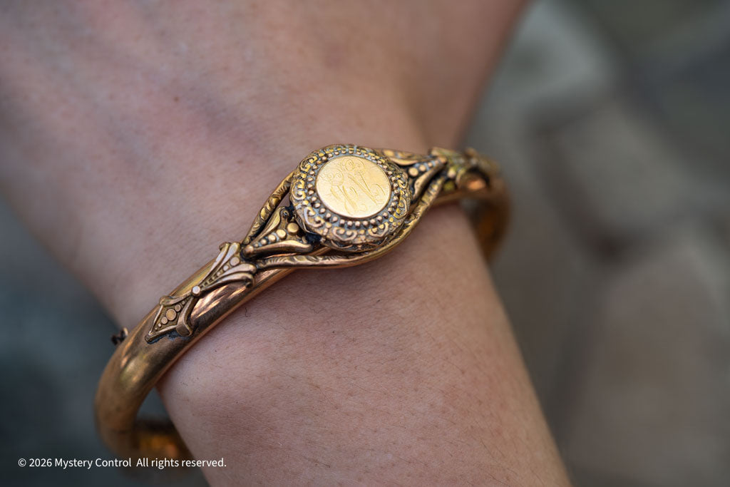 Secret Compartment Yellow & Rose Gold-Filled Bracelet
