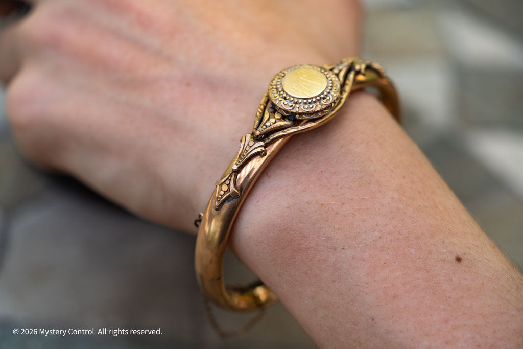 Secret Compartment Yellow & Rose Gold-Filled Bracelet