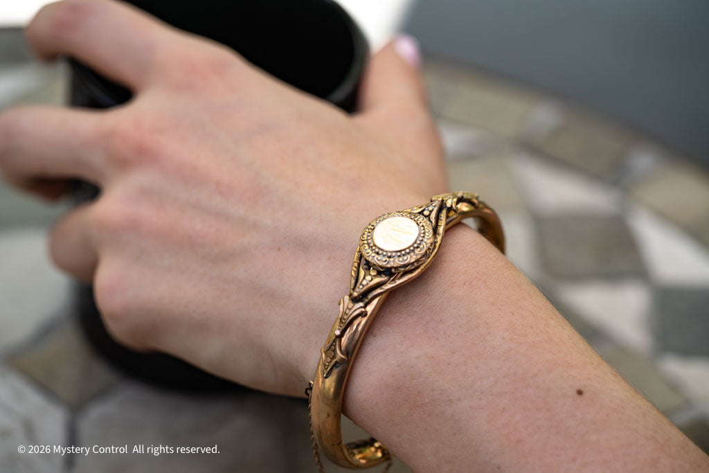 Secret Compartment Yellow & Rose Gold-Filled Bracelet