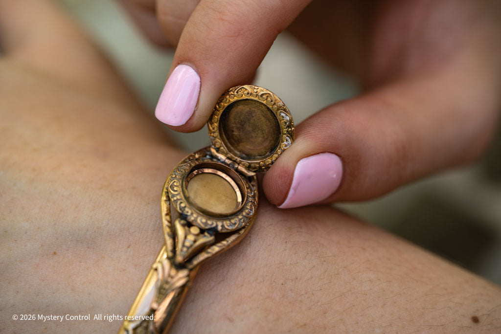 Secret Compartment Yellow & Rose Gold-Filled Bracelet