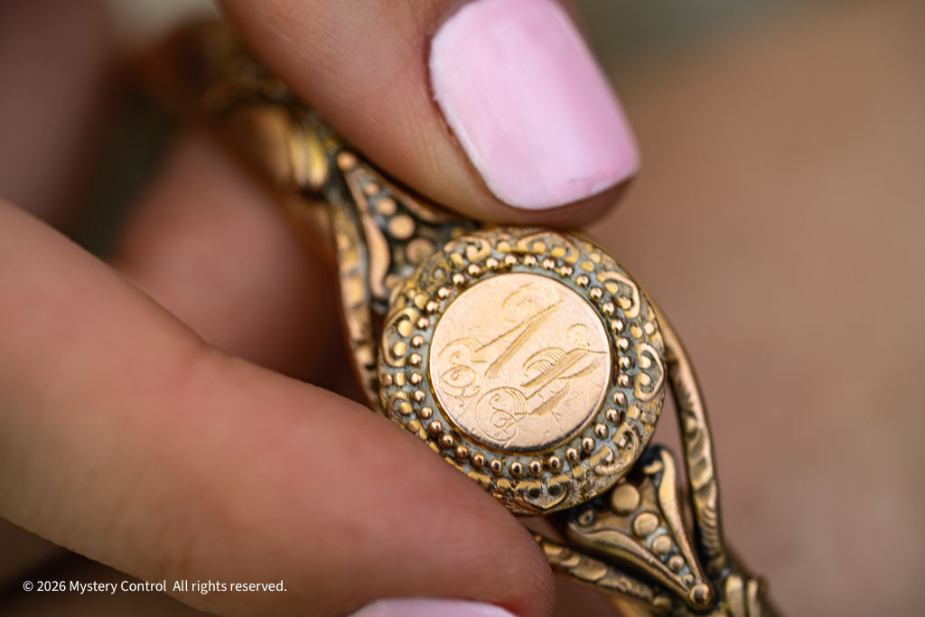Secret Compartment Yellow & Rose Gold-Filled Bracelet