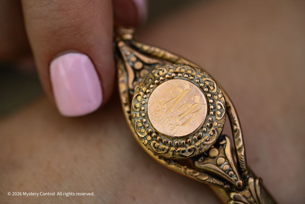Secret Compartment Yellow & Rose Gold-Filled Bracelet