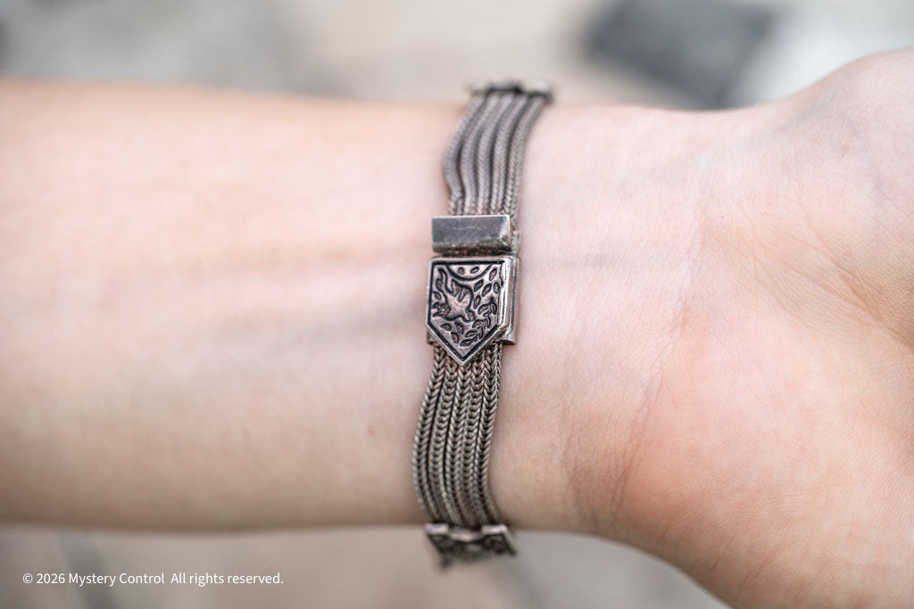 Los Castillo 925 Silver Maille Bracelet