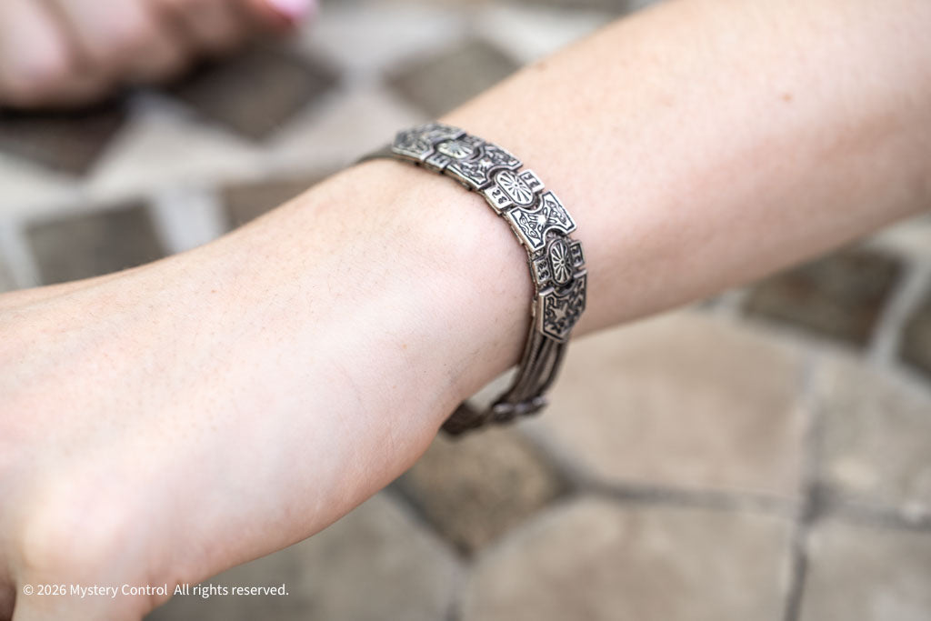Los Castillo 925 Silver Maille Bracelet