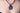 Chrysanthemum Stone 14K GF & Leather Necklace
