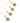 Moroccan Dinosaur Bone with 14K Gold-Filled 925 Silver Charm Necklace