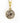 Moroccan Dinosaur Bone with 14K Gold-Filled 925 Silver Charm Necklace